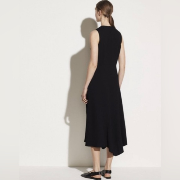 NET Vince Mixed Panel Sleeveless Dress - Picture 4 of 5